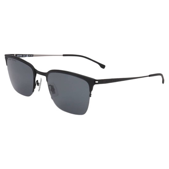 Zonnebril Uniseks Hugo Boss 1244/S Zwart