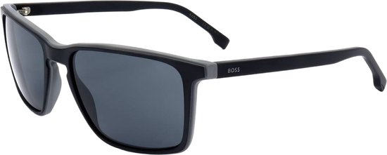 Zonnebril Uniseks Hugo Boss 1556/O/S Zwart Zilver van HUGO BOSS