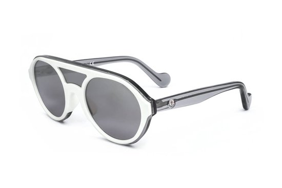 Zonnebril Uniseks Moncler ML0052-21C Wit van Merkloos