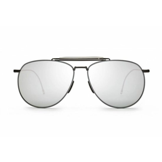 Zonnebril Uniseks Thom Browne TB-015-LTD-BLK-GRY-62 Ø 62 mm van Merkloos
