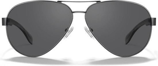 Zonnebril voor heren, Gepolariseerde Aviator Pilotenbril, UV400 Unisex Klassiek Ontwerp van Merkloos