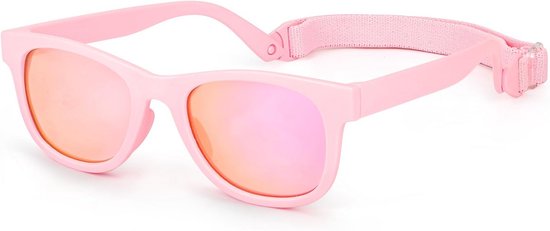 Zonnebril voor Kinderen met UV400 Bescherming en Gepolariseerde Lensen, Flexibele Design voor Jonge Kinderen 2-7 Jaar van Merkloos