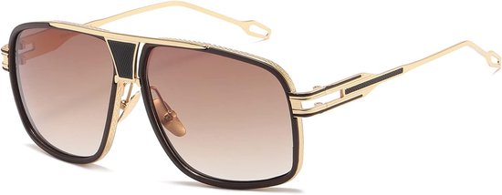 Zonnebril Voor Mannen Retor Goggle Metalen Frame Klassieke Eyewear AE0336