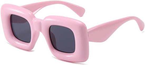 Zonnebril Vrouwen Leuke Vierkante Zonnebril Trendy Vierkante Zonnebril Mode Retro Y2k Bril Met Uv400 Bescherming