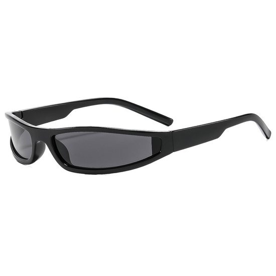 Zonnebril - Y2K-stijl - Creëer een coole look - Unisex - Street retro - Futuristisch - Geschikt voor vakanties, ravefeesten en outdoor-looks van Merkloos