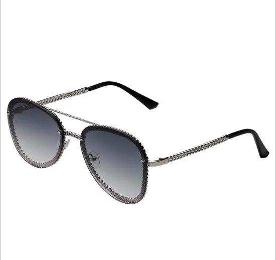 Zonnebril Zilver Plastic One size van Mango