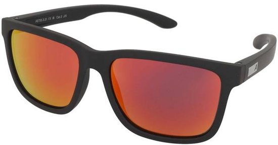 Zonnebrillen Alpina Burst Black Matt/Red Mirror