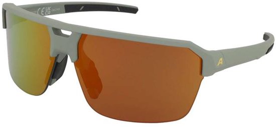 Zonnebrillen Alpina Swift HR Willow Green Matt/Gold Mirror van Merkloos