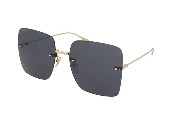 Zonnebrillen Gucci GG1147S 001 van Merkloos