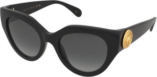 Zonnebrillen Gucci GG1408S 001 van Merkloos