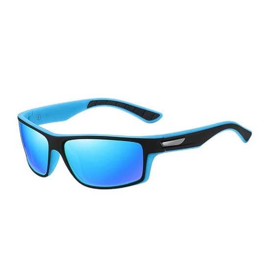 Zonnebrillen voor heren- en damessporten, golf, wielrennen, vissen, hardlopen en bescherming - blauw