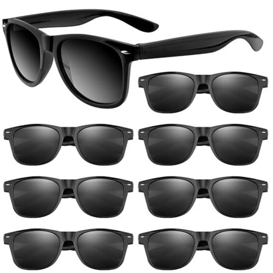 Zonnebrillen voor kinderen - 8 stuks voor verjaardagsfeestjes, zomer en strand van Joyibay